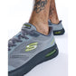 Skechers Skech-Air Summits Textile Men's Charcoal/Lime Trainers