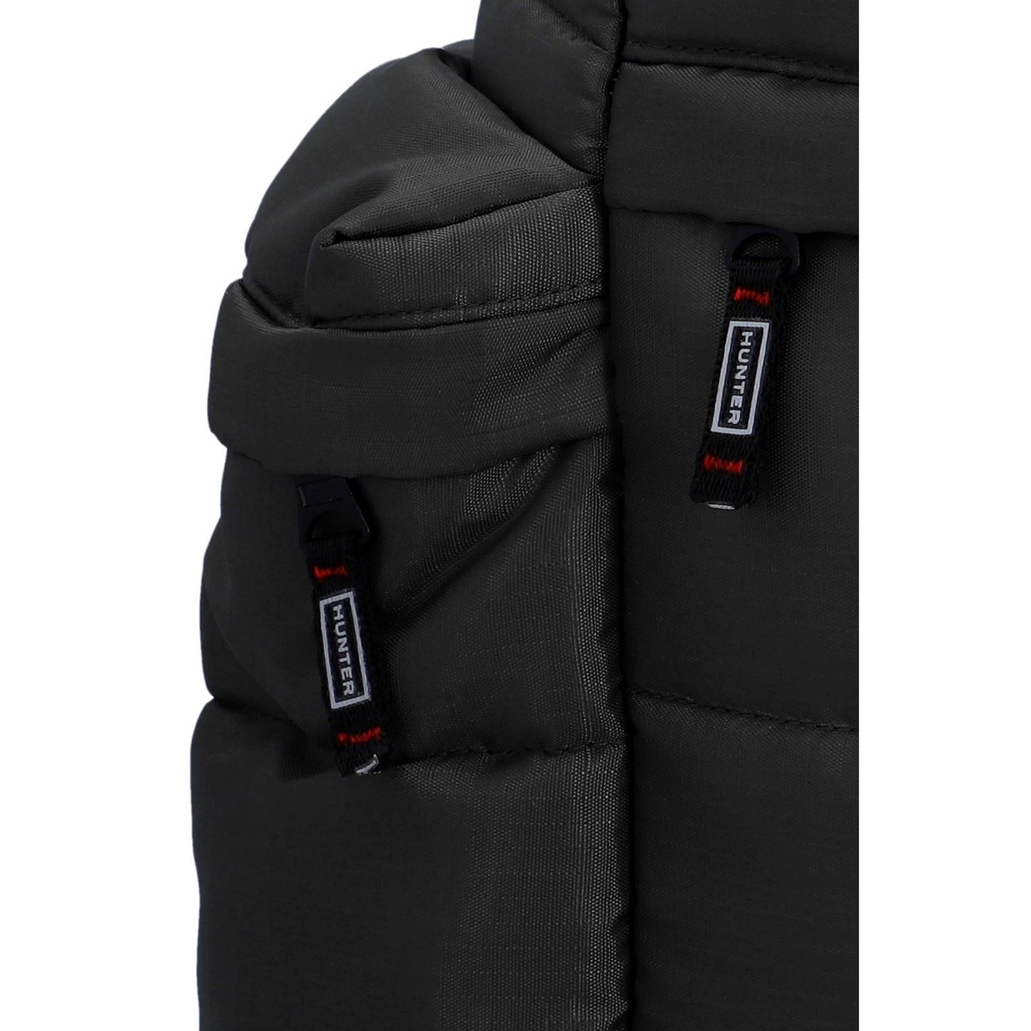 Hunter Croy Puffer Ripstop Polyester Black Backpack - One Size