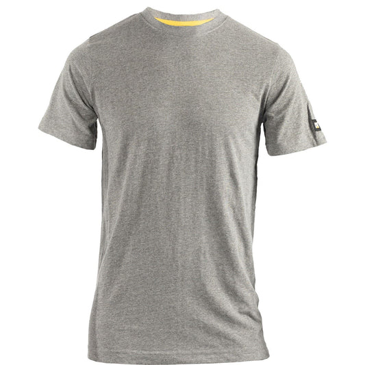 Caterpillar Men's Essentials Short-sleeve T-shirt in Dark Heather Grey