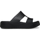 Crocs Women's Getaway Platform H-Strap Mule in Black