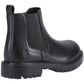 Hush Puppies Ariella Chelsea Leather Black Boots