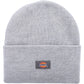 Dickies Acrylic Cuffed Unisex Adults's Grey Beanie Hat