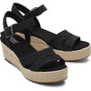 TOMS Women's Audrey Espadrille in Black