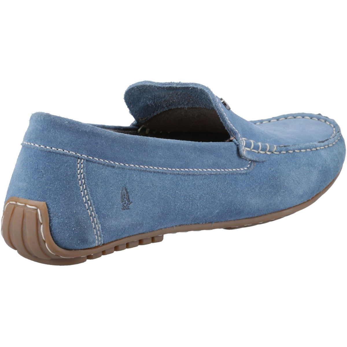 Hush Puppies Ralph Suede Leather Men's Blue Loafers