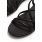 Fitflop Gracie Crystal Leather Women's All Black Sandals