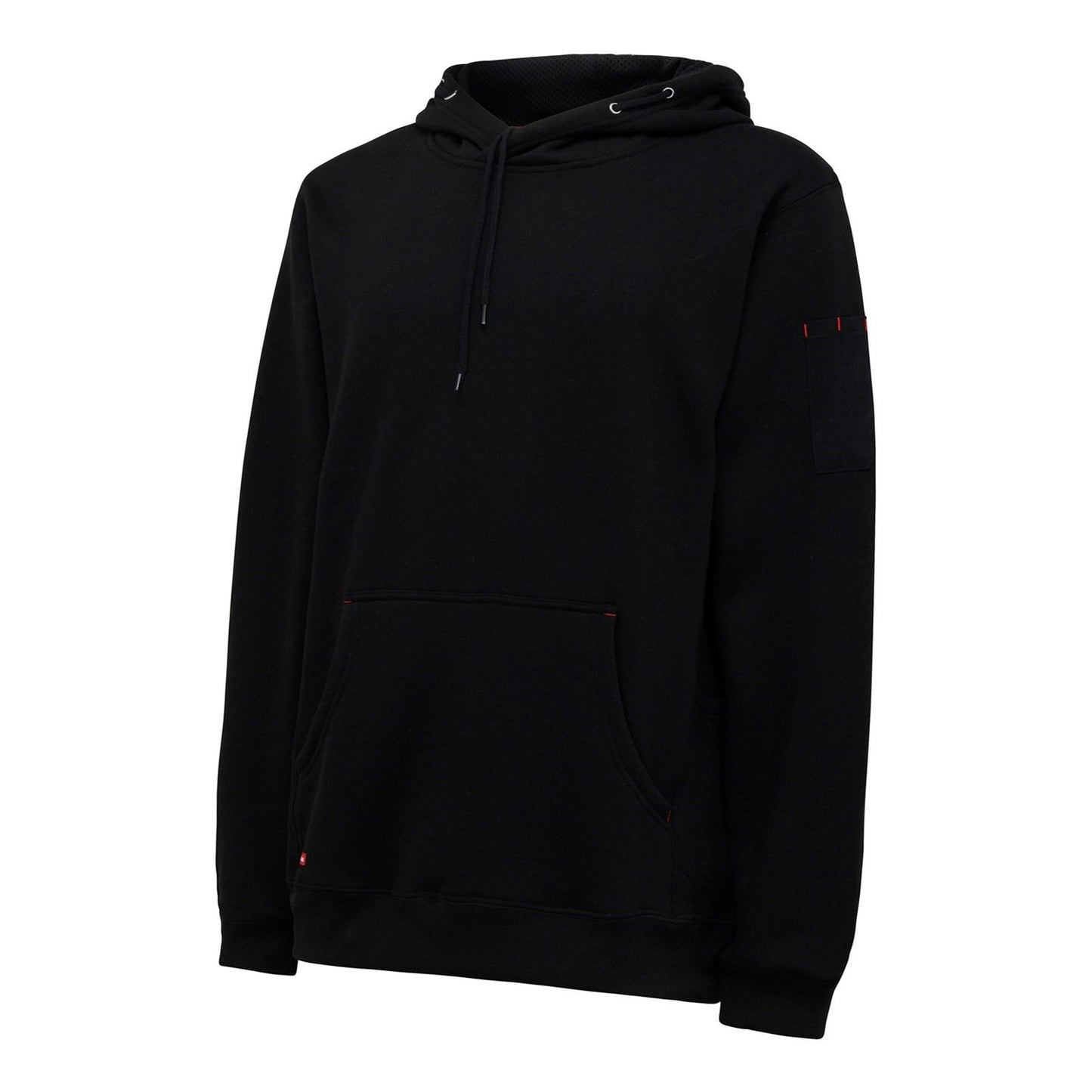 Hard Yakka Men's Brushed Fleece Hoodie in Black