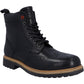Hunter Men's Cawdor Brogue Ankle in Black