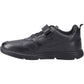 Hush Puppies Alfie Bungee Leather Youth Black Shoes
