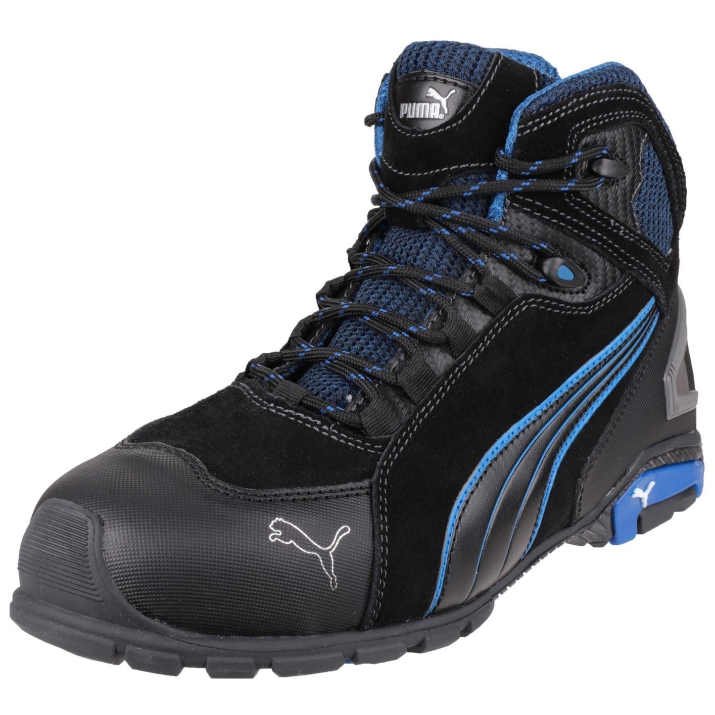 Puma Safety Men's Rio Mid Lace-up Safety Boot in Black