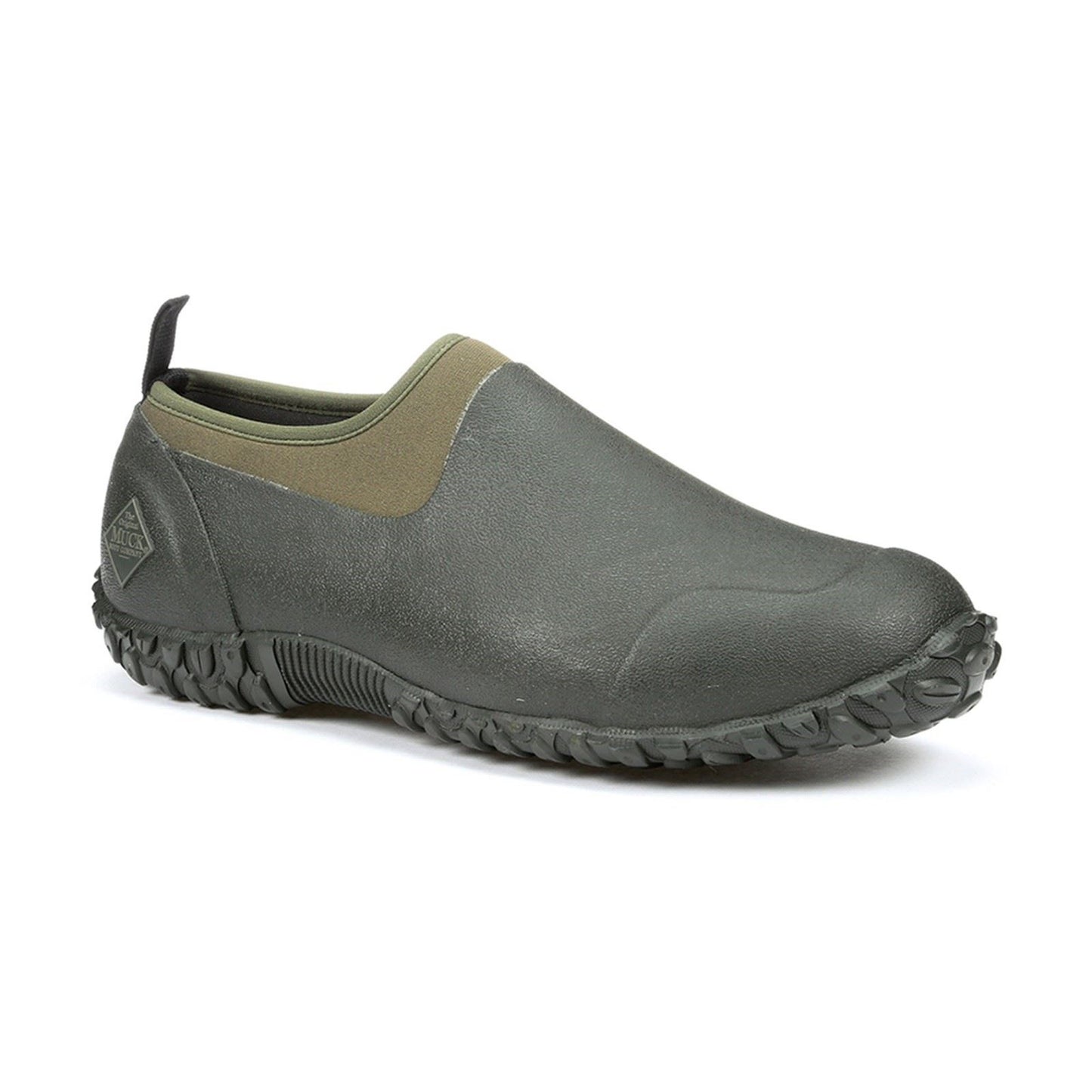 Muck Boots Men's Muckster II Low All Purpose Lightweight Shoe in Black/Moss