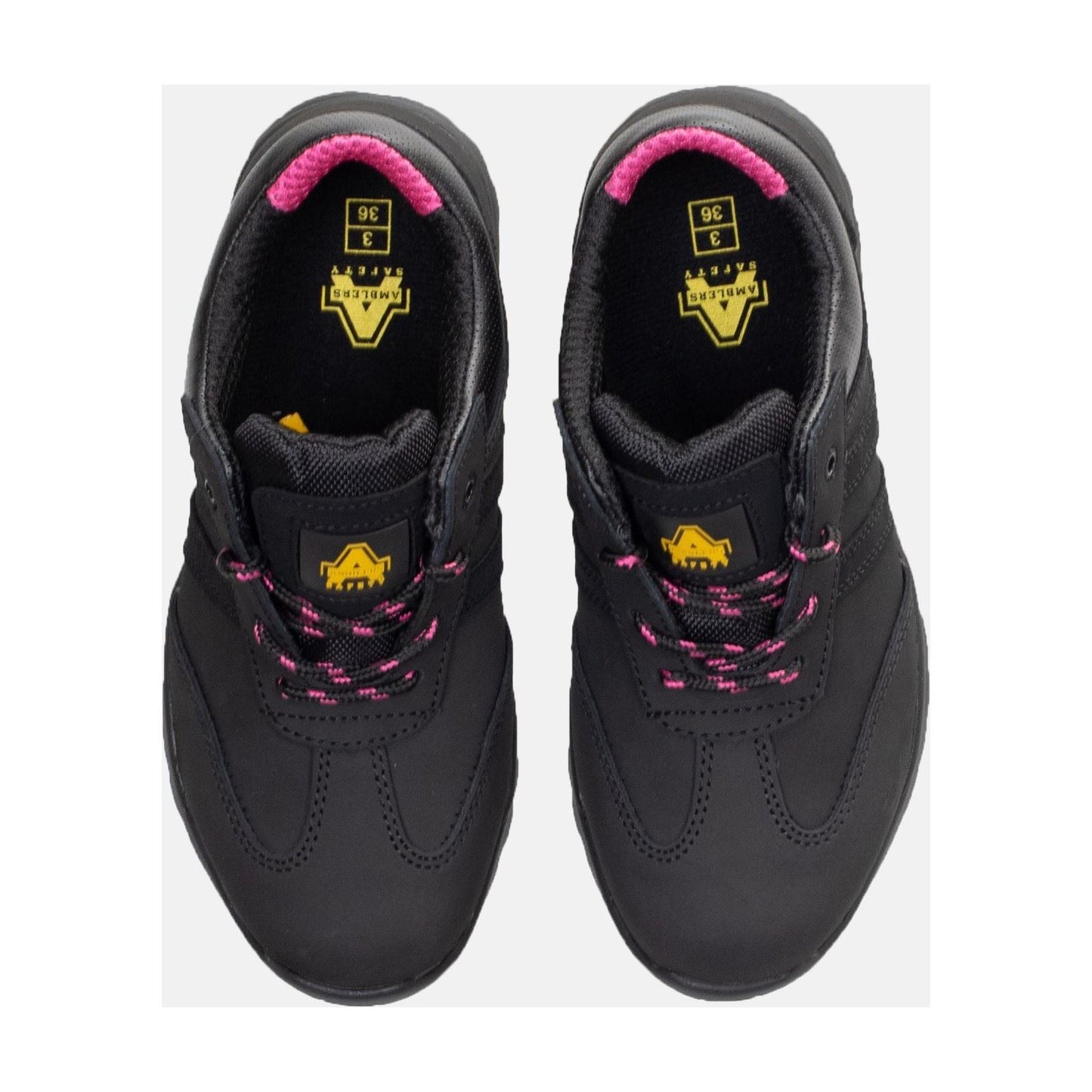 Amblers Safety Women's FS706 Sophie Safety Trainer in Black