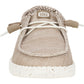 HEYDUDE Women's Wendy Stretch Mesh Shoes in Walnut