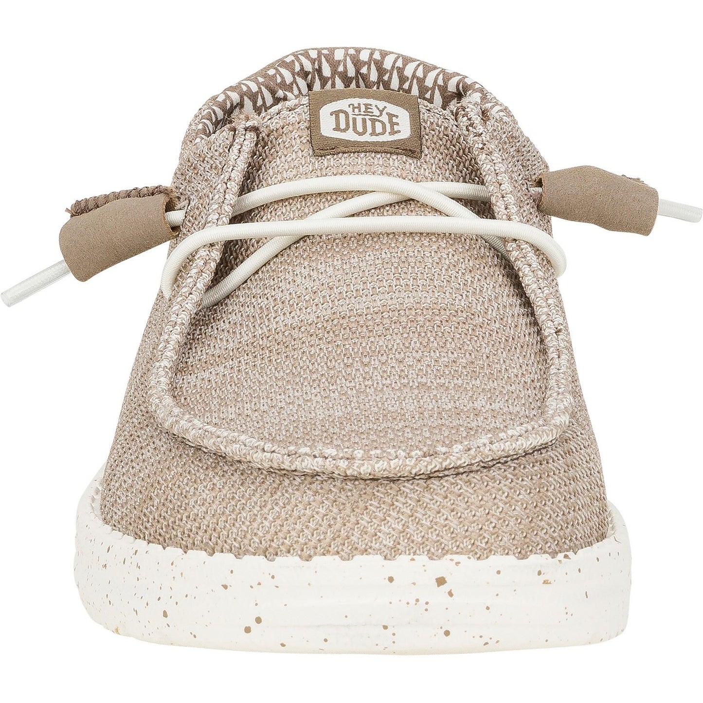 HEYDUDE Women's Wendy Stretch Mesh Shoes in Walnut