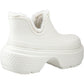 Crocs Women's Stomp Shorty Boot in Linen