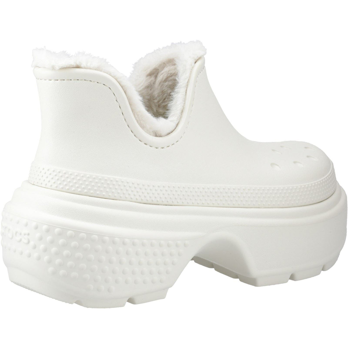 Crocs Women's Stomp Shorty Boot in Linen