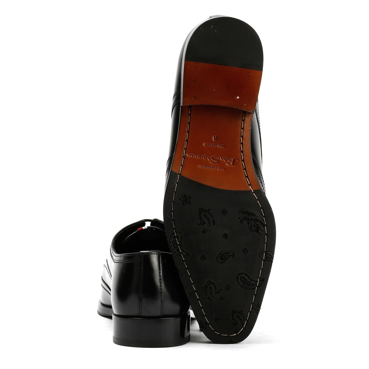Ben Sherman Kingston Derby Mens Black Shoes