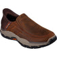 Skechers Men's Respected Elgin Shoes in Dark Brown