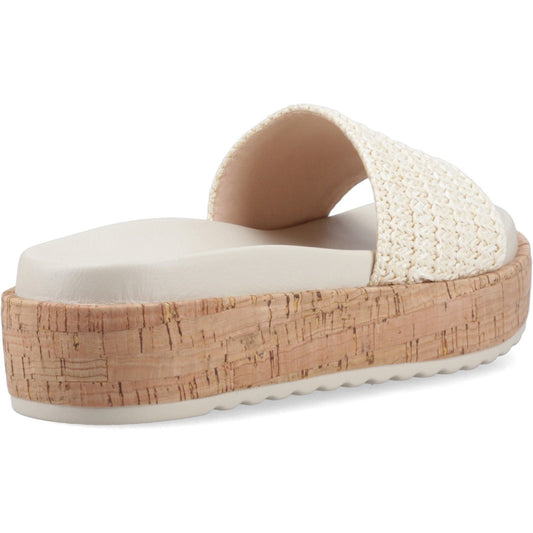 Rocket Dog Faye Alti Raffia Textile Women's Natural Sandals