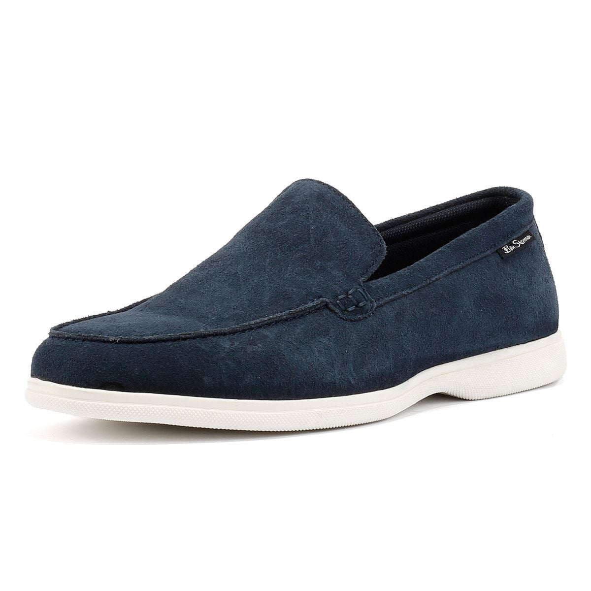 Ben Sherman Amarillo Suede Men's Navy Loafers