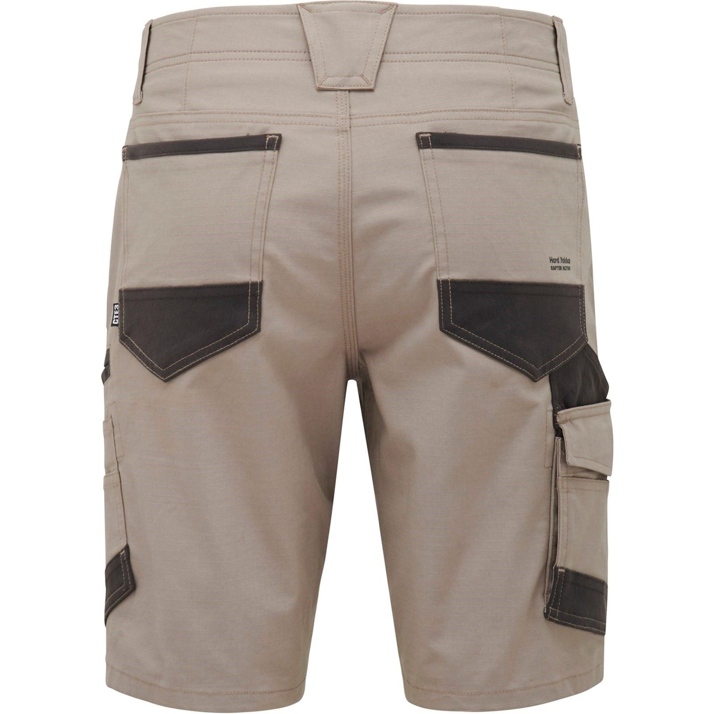Hard Yakka Men's Raptor Active Mid-Short in Desert