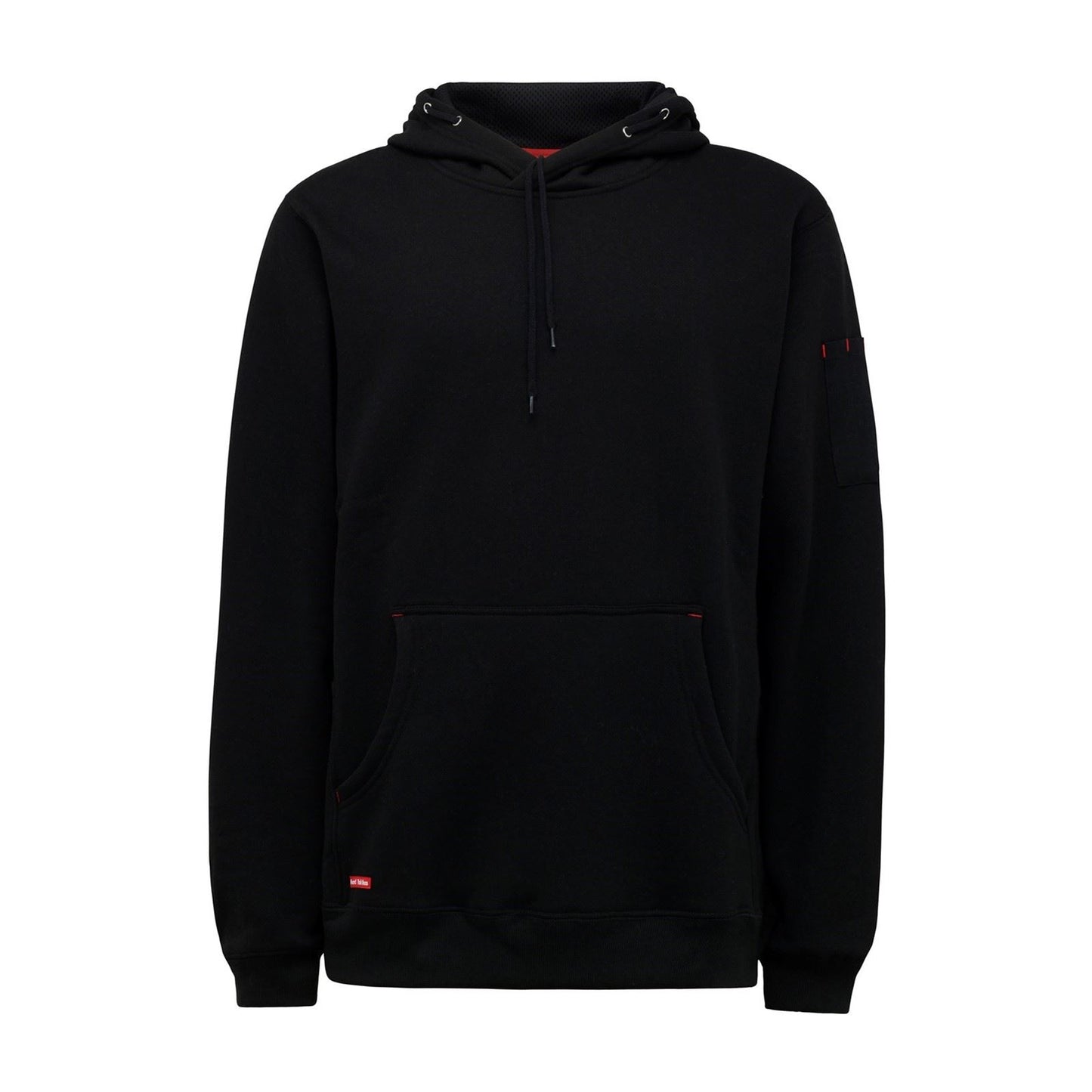 Hard Yakka Men's Brushed Fleece Hoodie in Black