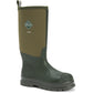 Muck Boots Chore Classic Hi Patterned Wellington in Moss
