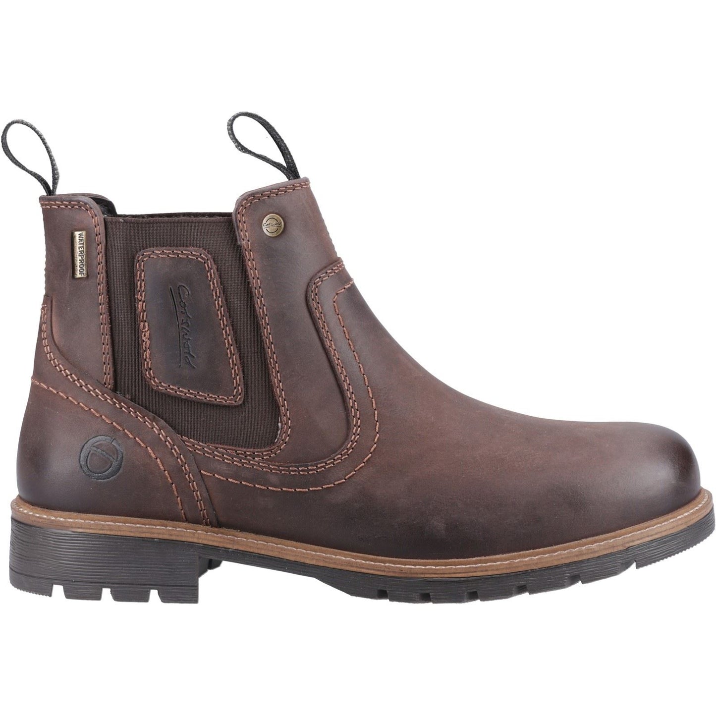 Cotswold Chipping Leather Men's Brown Boots
