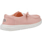 HEYDUDE Women's Wendy Canvas Shoe in Pink
