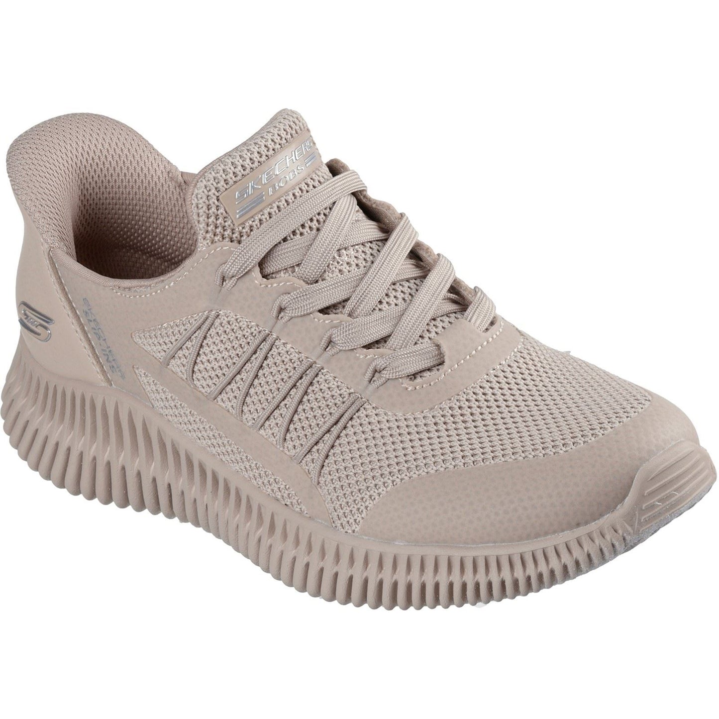 Skechers BOBS Geo Lite Divine Pace Women's Tan Trainers