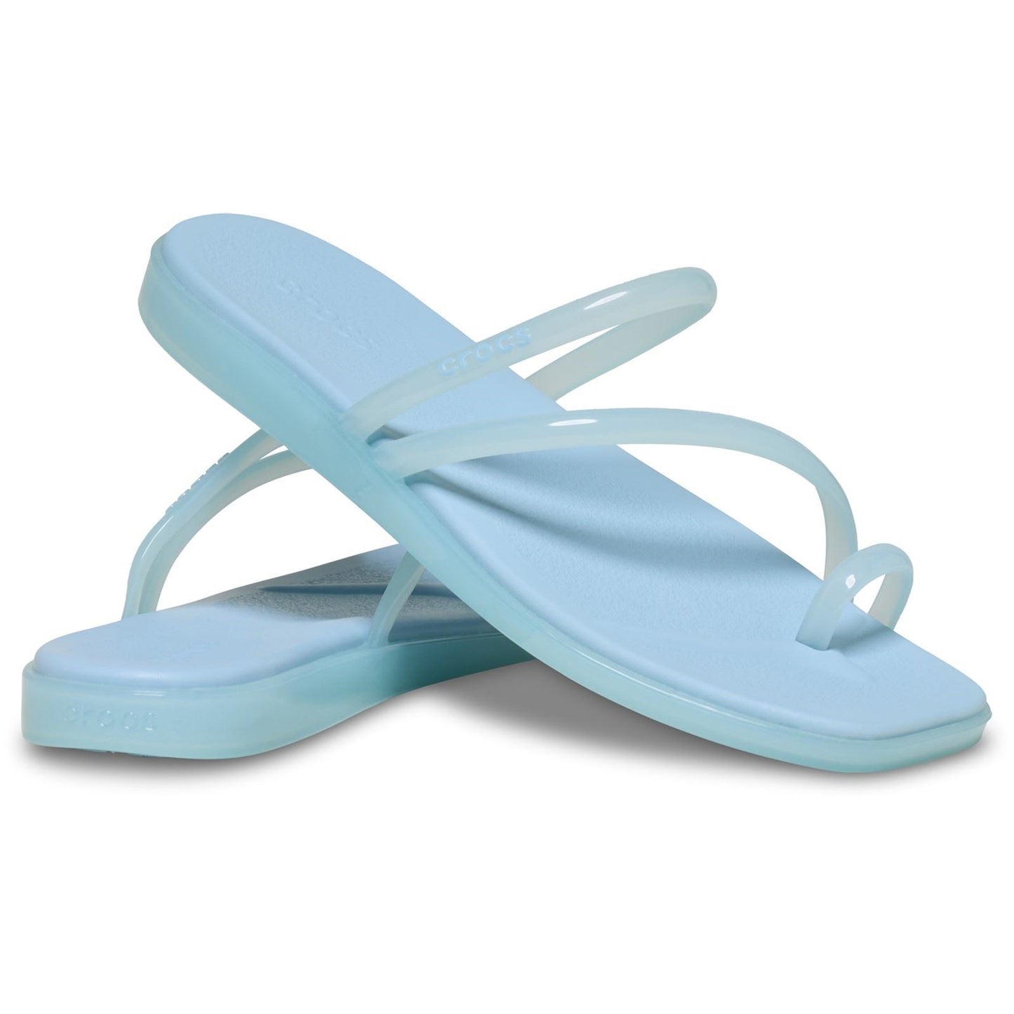 Crocs Miami Jely Toe Loop EVA Women's Sky Blue Sandals