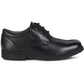 Geox Jr Federico Leather Boy's Black Lace-Up Shoes