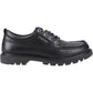 CAT Lifestyle Colorado Moc Toe Low Leather Men's Black Lace-Up Shoes