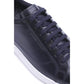 Base London Zammo Leather Men's NAVY Trainers
