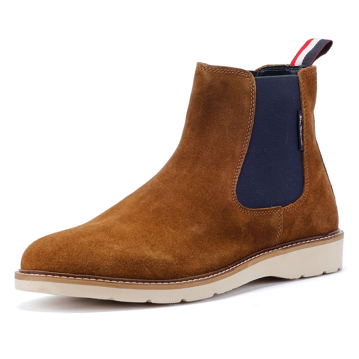 Ben Sherman - BS34634 MENS HAMPTON CHELSEA BOOT SUEDE TAN