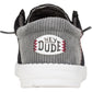 HEYDUDE Men's Wally Funk Corduroy Shoes in Black