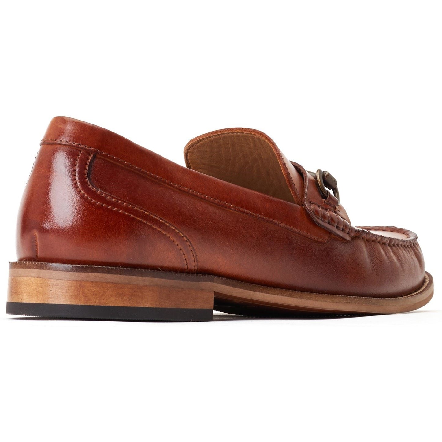 Base London Men's Madison Loafer in Burnt Tan