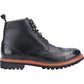 Cotswold Men's Rissington Commando Goodyear Welt Boot in Black
