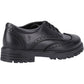 Hush Puppies Maxine Leather Junior Black Brogues