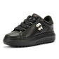 Karl Lagerfeld Kapri Lug Karl NFT Lo Lace Leather Women's Black Trainers
