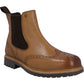 Hunter Men's Cawdor Brogue Dealer in Tan