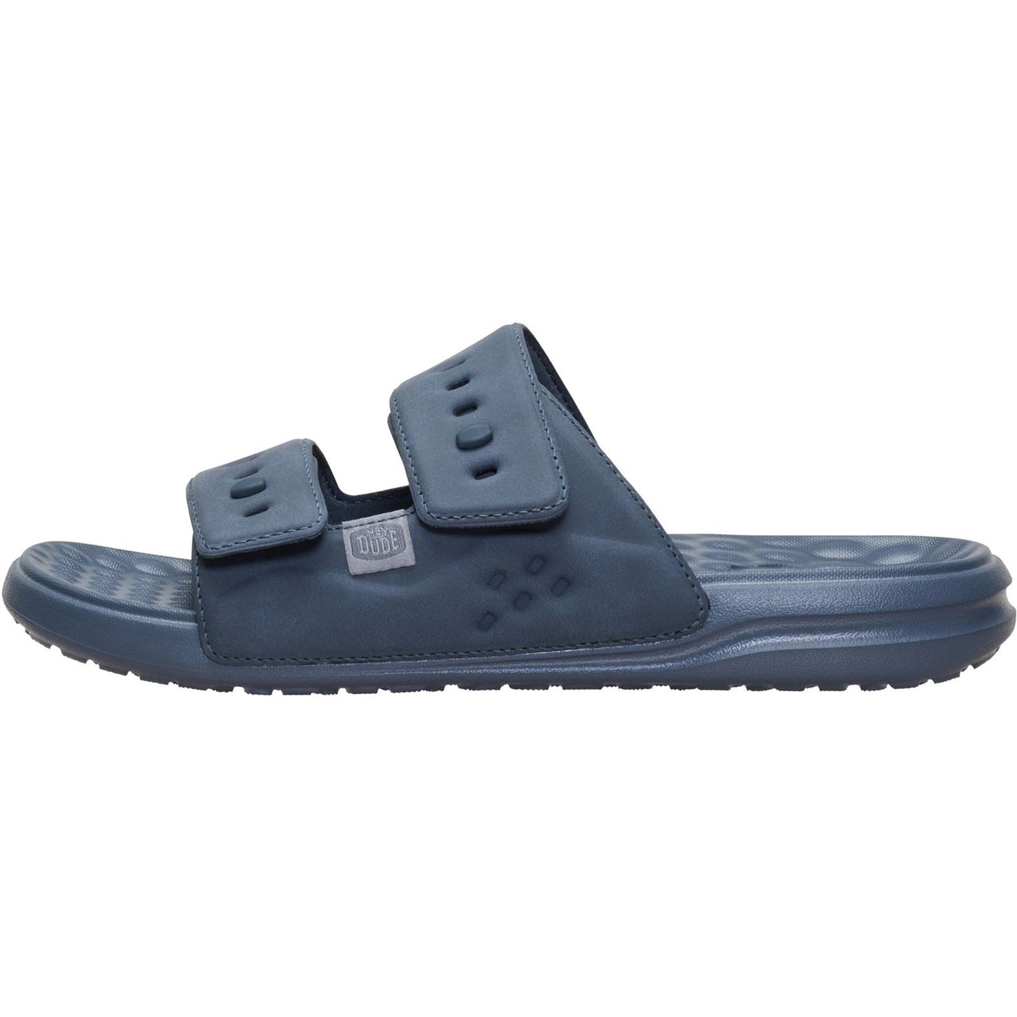HEYDUDE Wave 2 Strap Polyurethane Men's Turbulence Grey Sandals