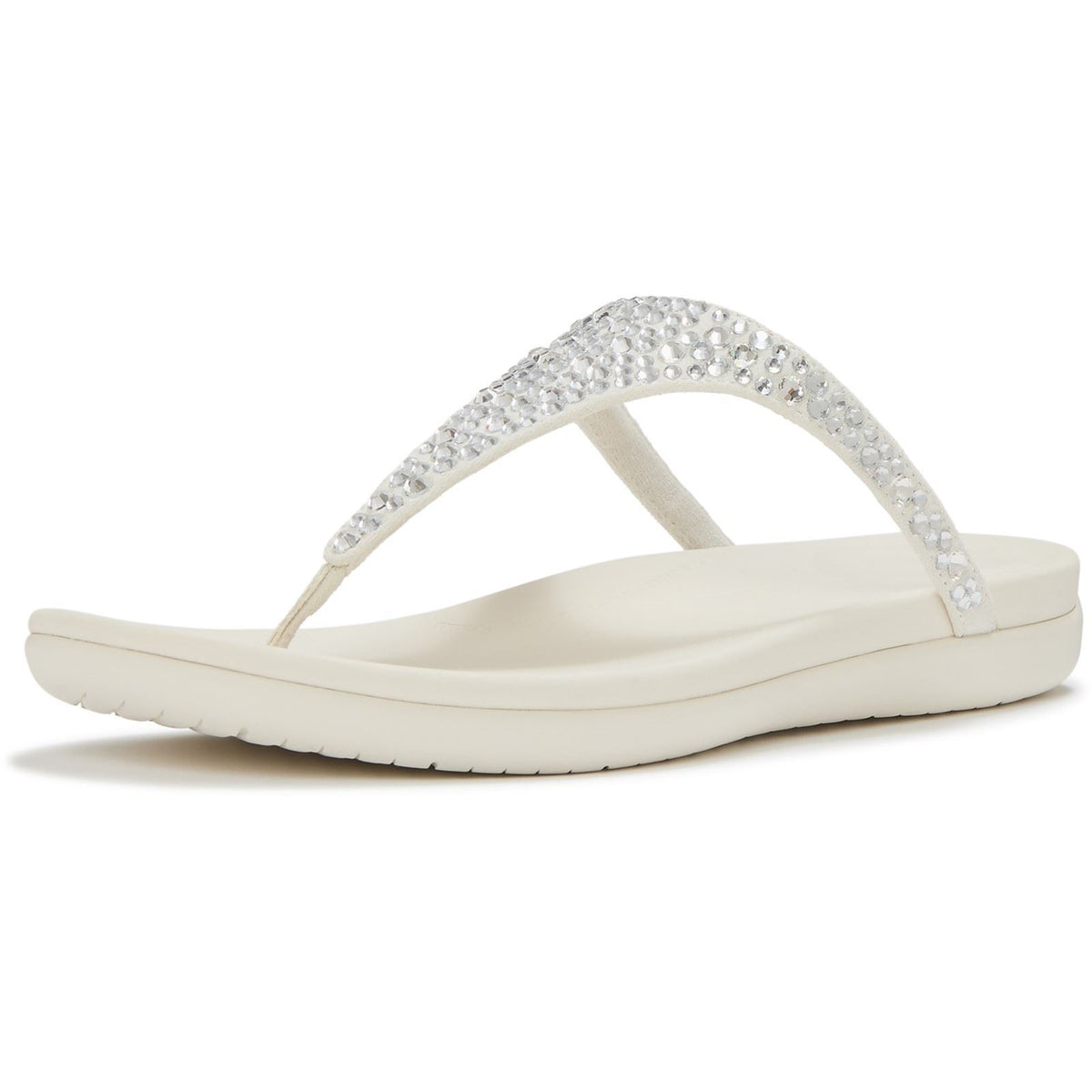 Fitflop Solay Mixed-Crystal Textile Women's Cream Sandals