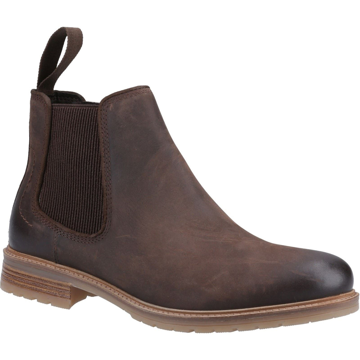 Hush Puppies Russell Leather Men's Brown Boots