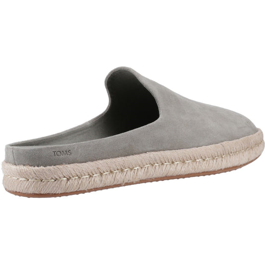 TOMS Men's Santiago Mule in Vetiver Grey