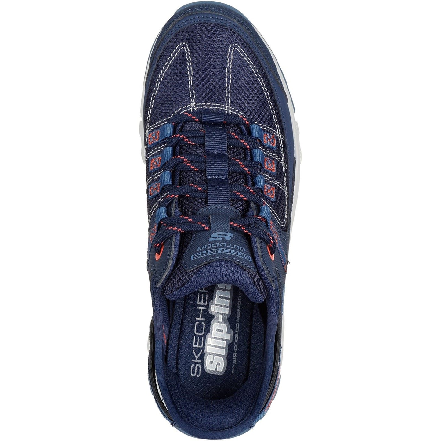 Skechers Women's Summits AT Hiking Shoes in Navy/Coral