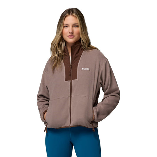 Columbia Sequoia Grove II Full Zip Women's Brown Fleece Jacket