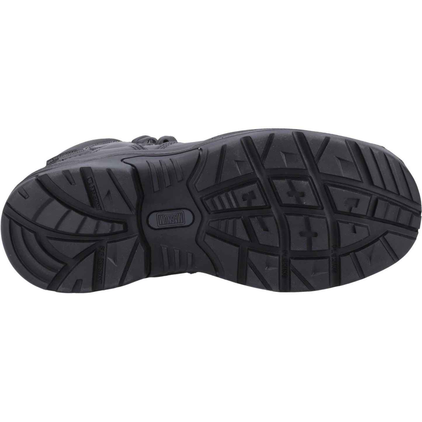 Magnum Responder Side-Zip CT CP WP Uniform Safety Boot in Black