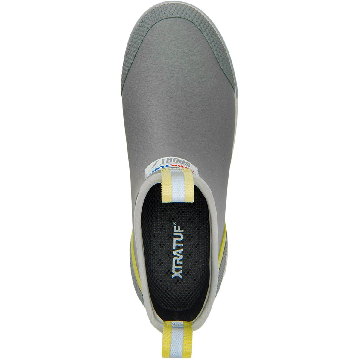 Xtratuf Women's Ankle Deck Boot Sport in Grey/Yellow