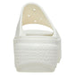 Crocs Unisex Stomp Slide in Chalk