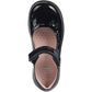 Geox J Naimara G.A Leather Girl's Black Patent Shoes